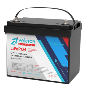 Аккумулятор Vektor Energy LFP 12,8-100 Smart BMS 100A  (Bluetooth 4.0)